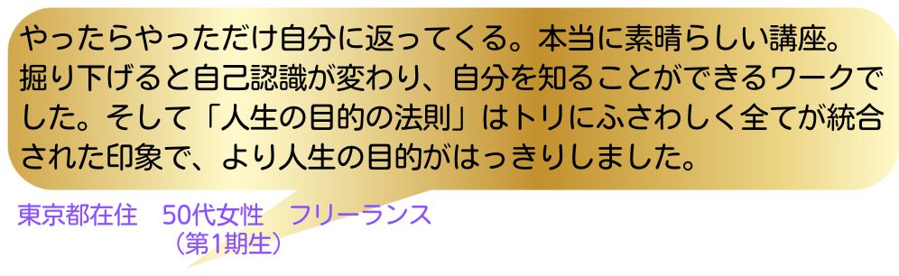 ワーク完走者の声